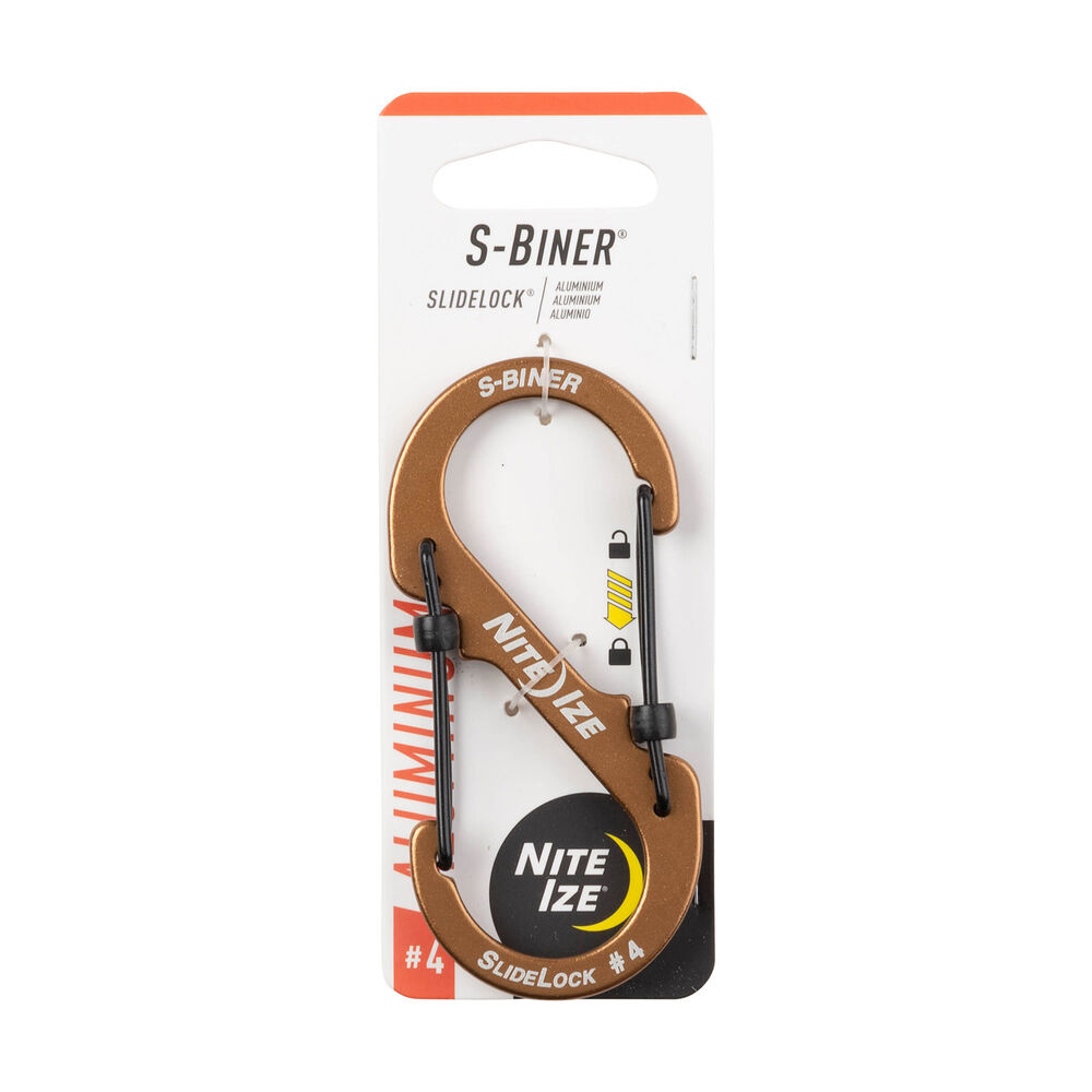 NiteIze S-Biner SlideLock Aluminum #4 Main Image