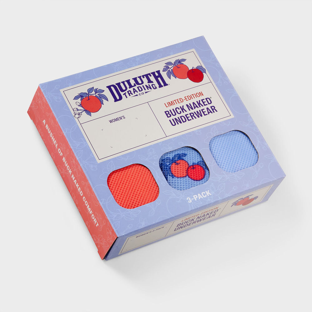 Women's Buck Naked Briefs 3-Pack Main Image