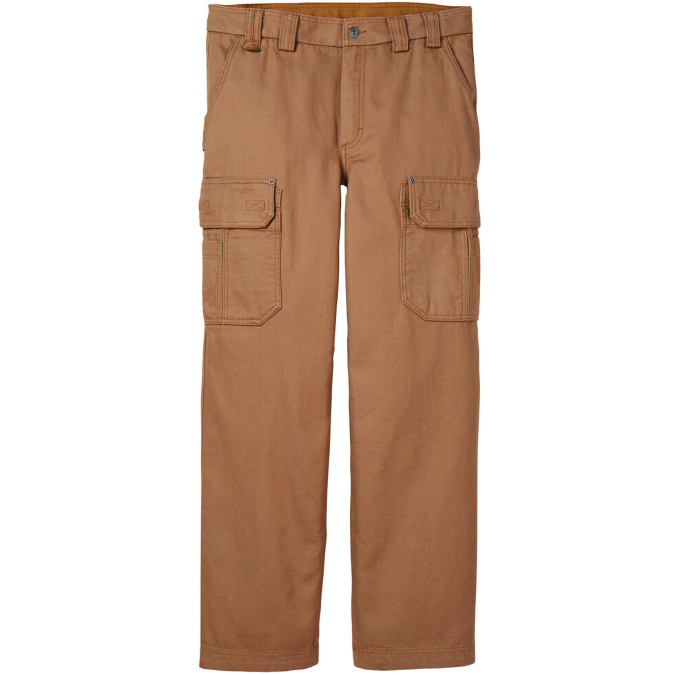 Relaxed Fit Cargo Chino Pants