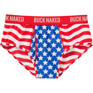 Men's Buck Naked Pattern Briefs