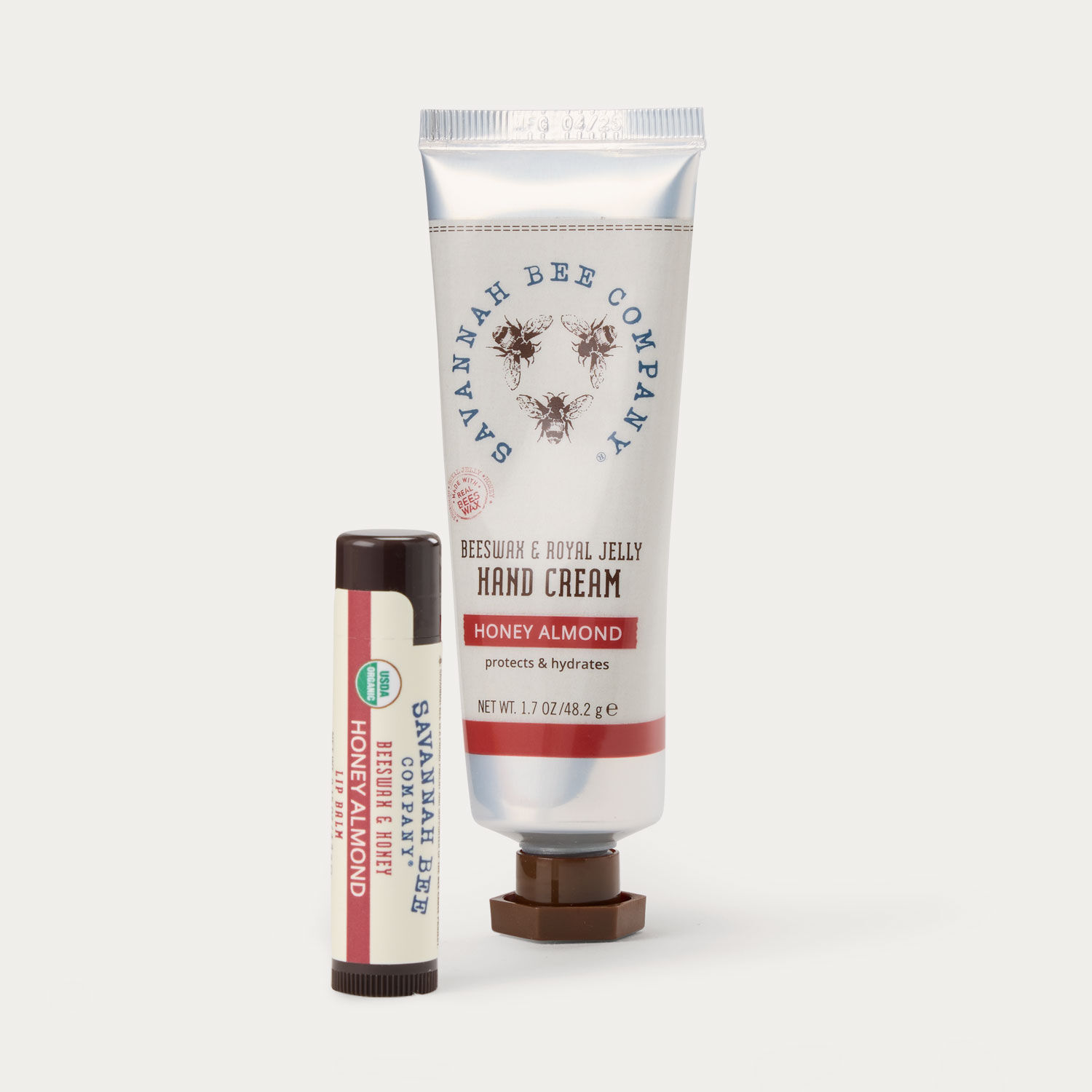Savannah Bee Hand Cream and Lip Balm Gift Set | Duluth Trading Company