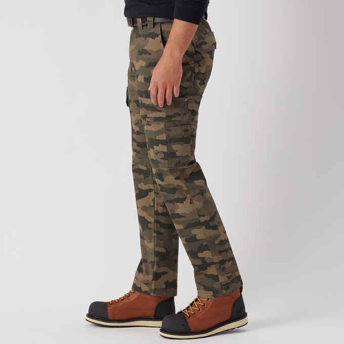 Men's DuluthFlex Fire Hose Slim Fit Camo Cargo Work Pants