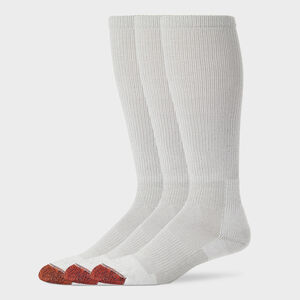 Men's Everyday 3-Pack Compression Socks LTGRAY LRG