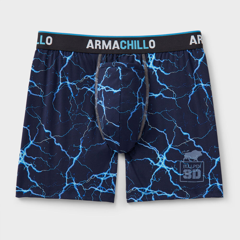 Men's Armachillo Pattern Bullpen 3D Boxer Briefs Main Image