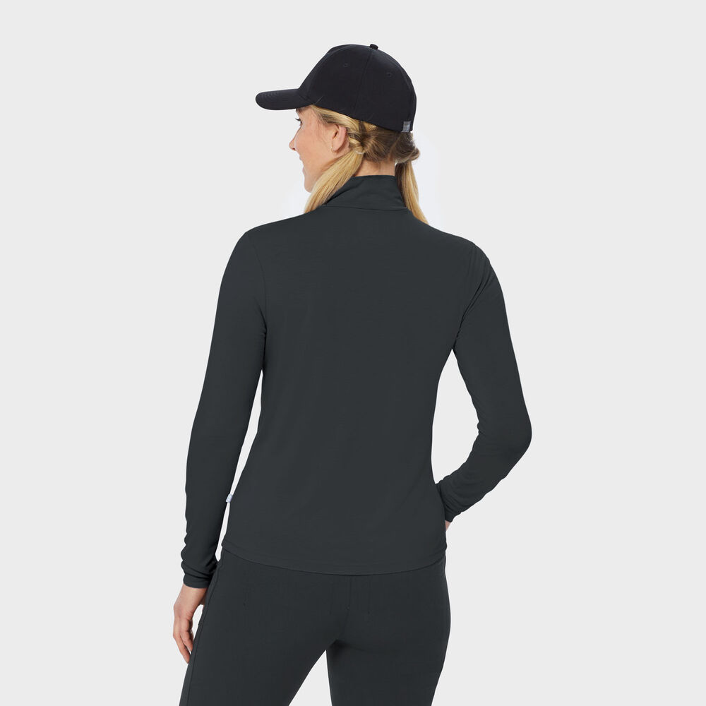 Women's AKHG Renew Bamboo Long Sleeve Mock Main Image