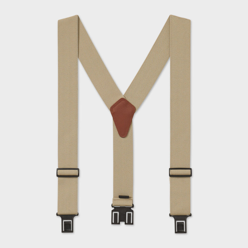 Men's Perry Y-Back Suspenders KHAKI Main Image