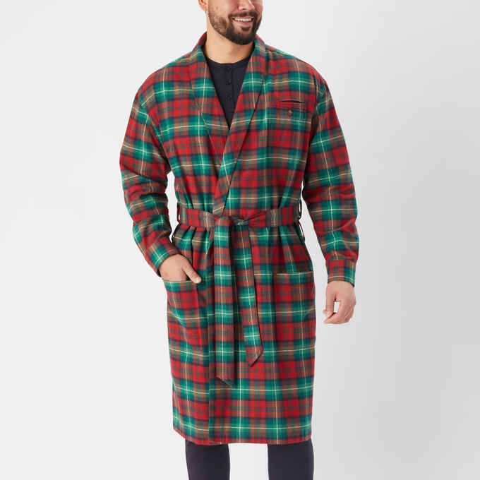 Men's Free Swingin' Flannel Robe
