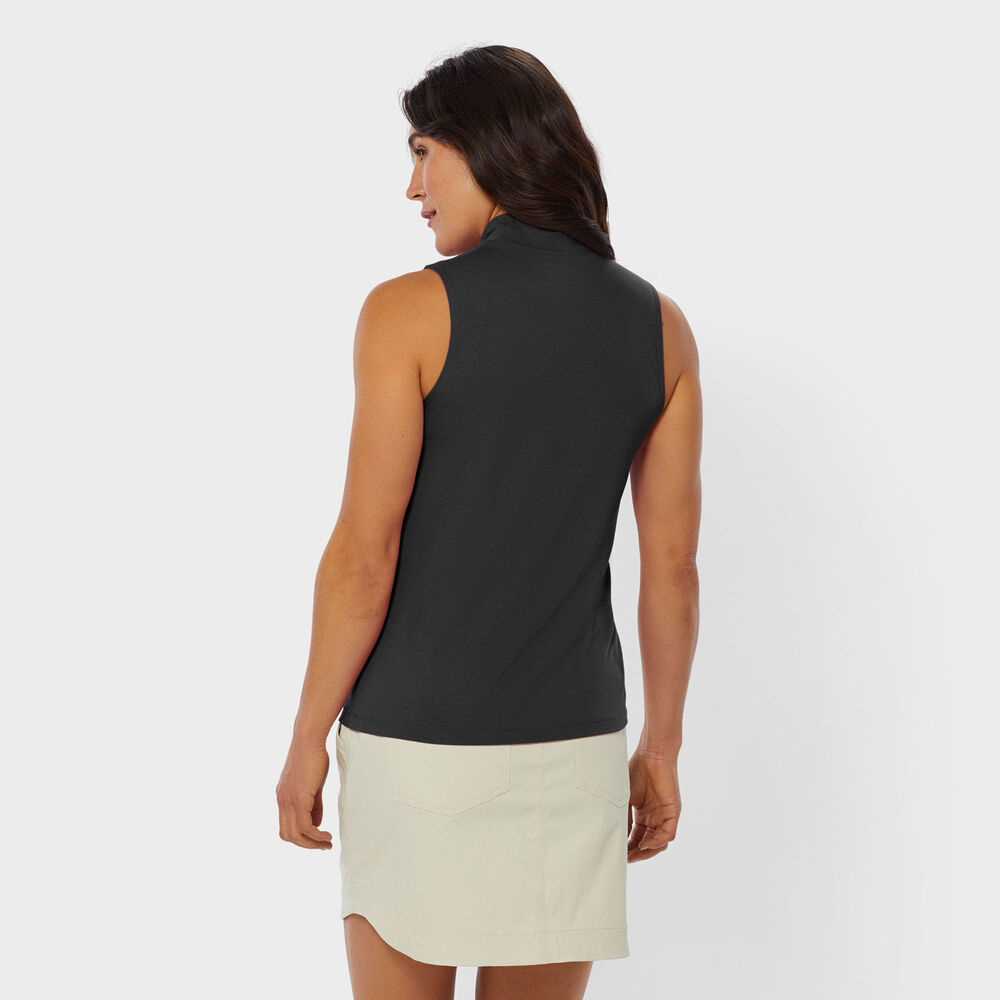 Women's AKHG Renew Bamboo Mockneck Tank Main Image