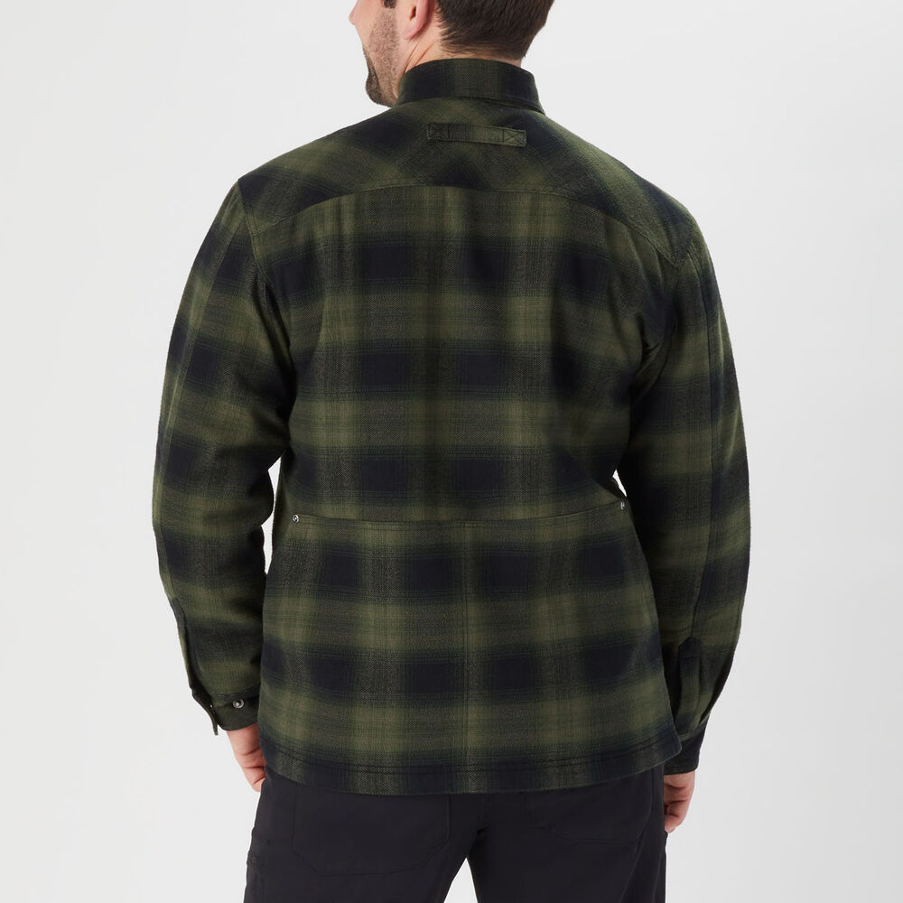 Men's Folklore Flannel Insulated Shirt Jac Main Image