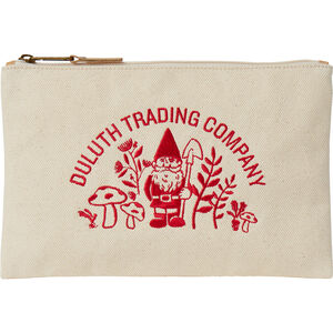 Canvas Embroidered Pouch