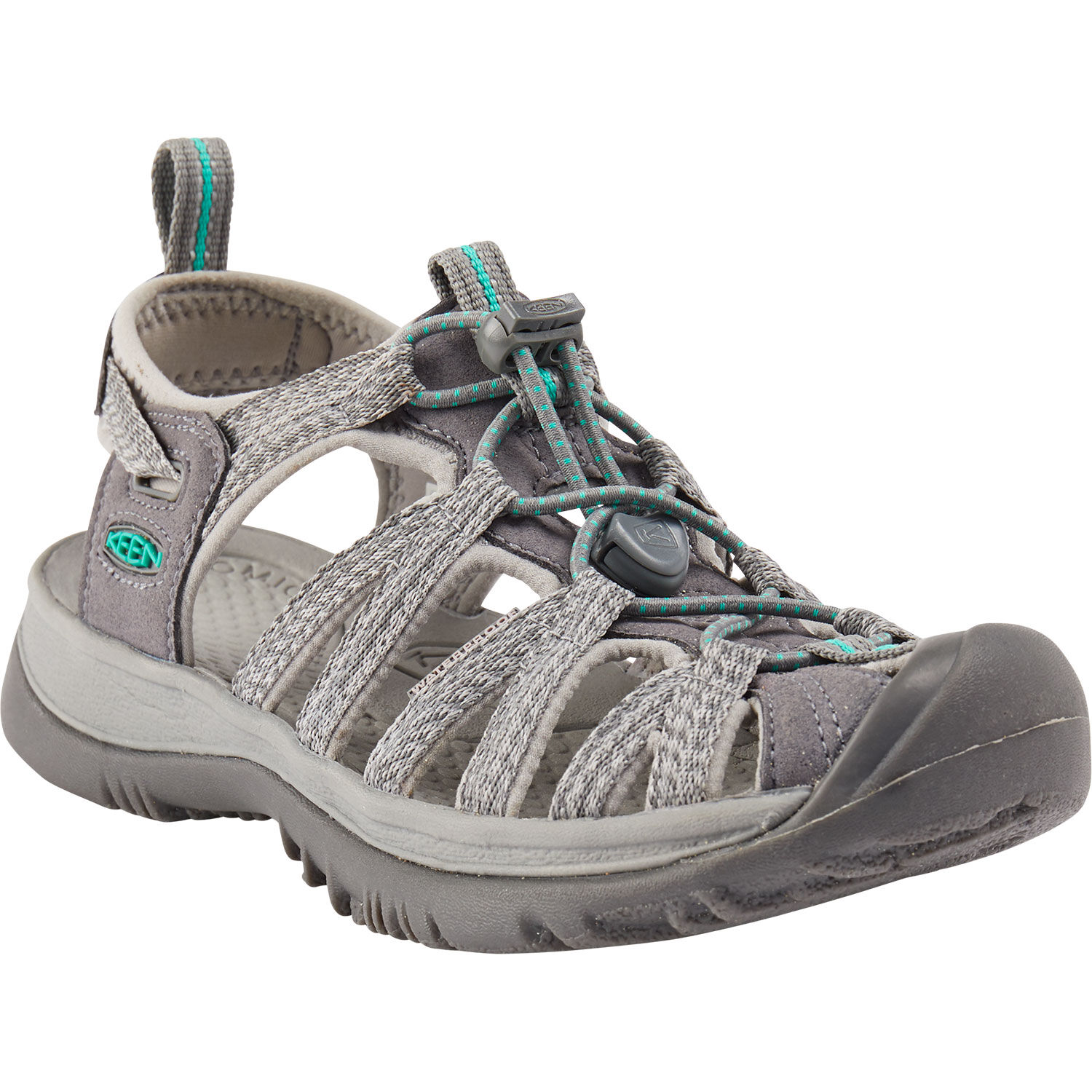 KEEN Women's Whisper Sandals - Coffee/Yellow | elliottsboots