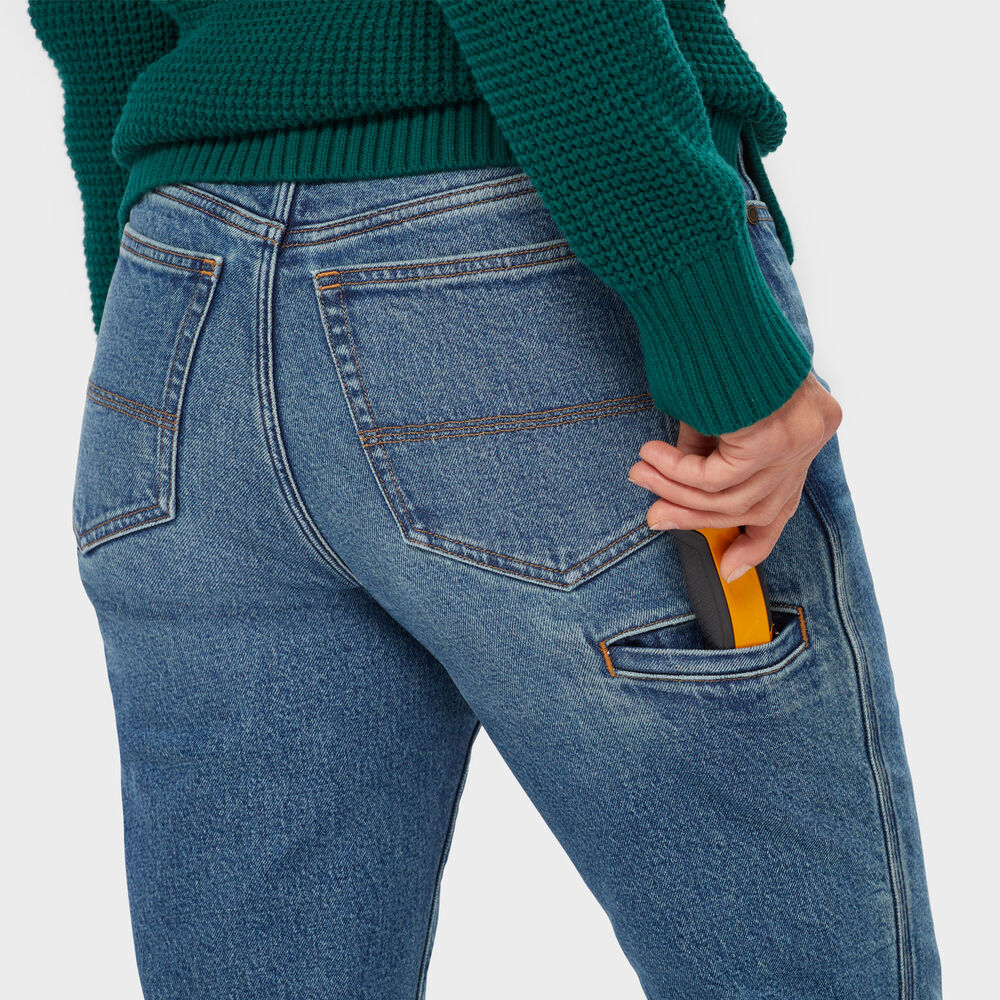 Women's Plus Duluth Heritage Hi-Rise Straight Leg Jeans Main Image