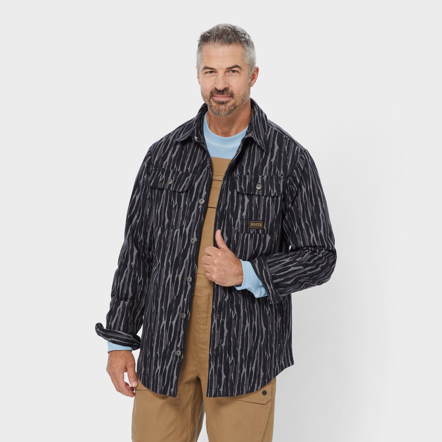 Men's Jersey-Lined Fire Hose Shirt Jac | Duluth Trading Company Men's Jersey-Lined Fire Hose Shirt Jac | Duluth Trading Company