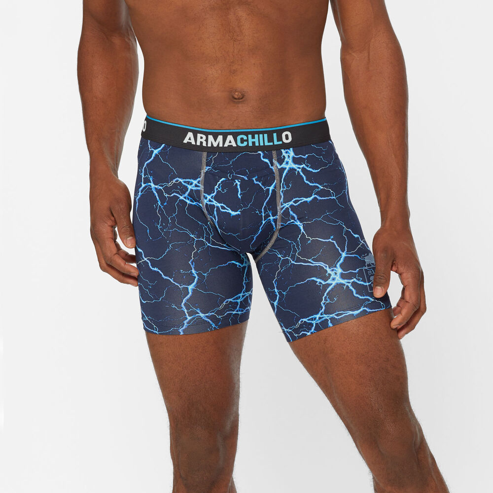 Men's Armachillo Pattern Bullpen 3D Boxer Briefs Main Image