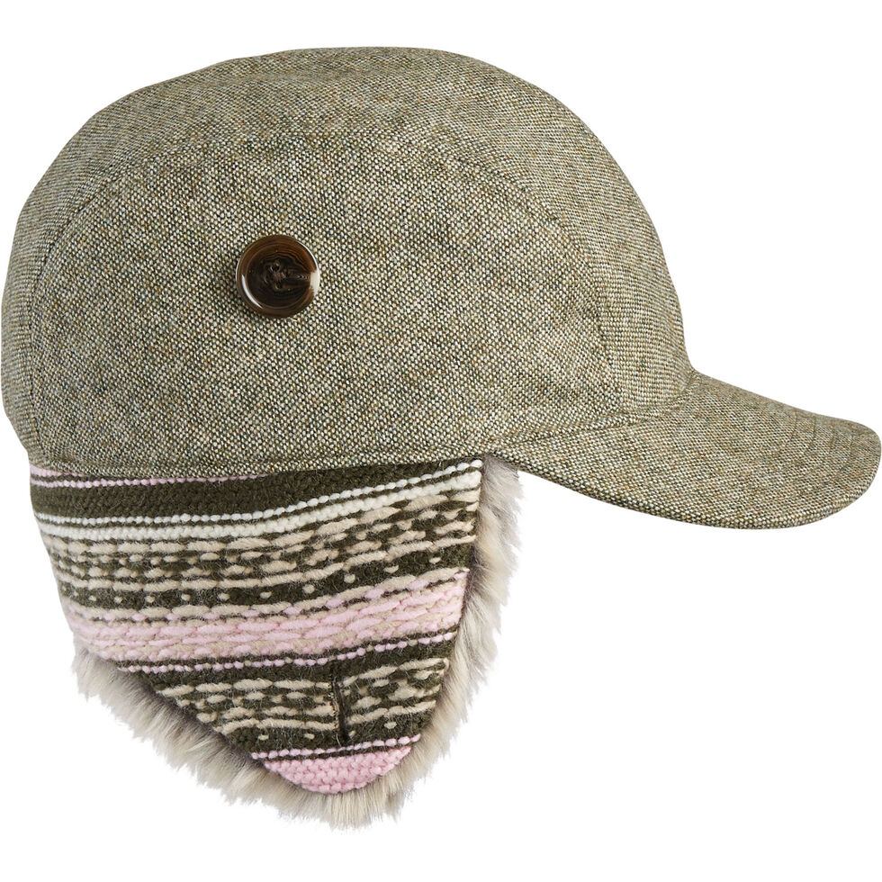 Women's Fair Isle Ear Flap Hat