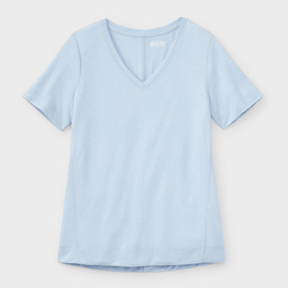 Women's Hemp Knit Short Sleeve Tee Main Image
