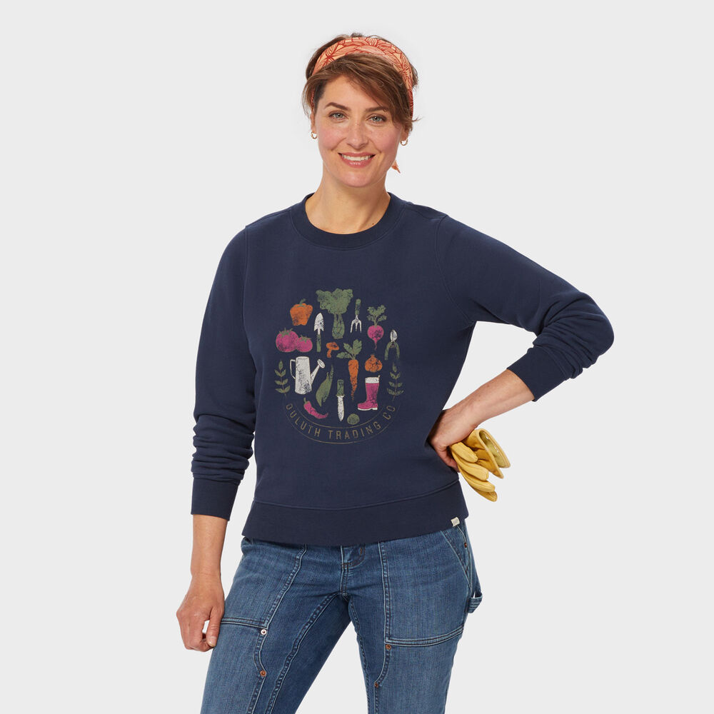 Women's Duluth Heritage Crewneck Sweatshirt Main Image