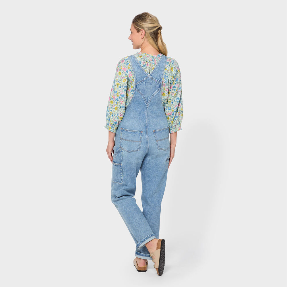 Women's Duluth Heritage Denim Overall Main Image