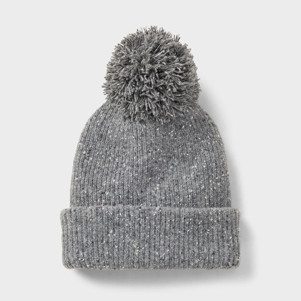 Women's Rib Knit Pom Beanie Main Image