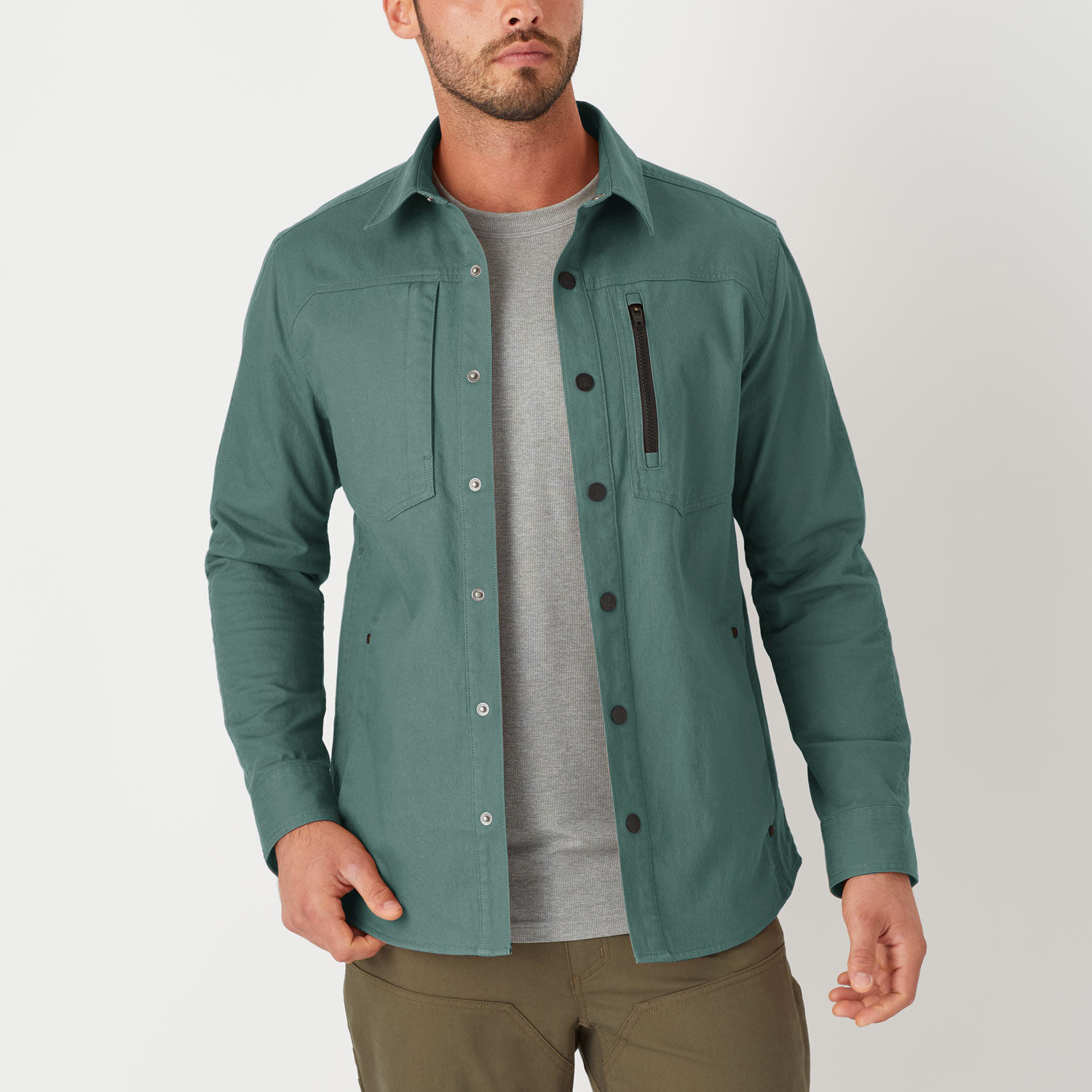 Men's Alaskan Hardgear Stone Run Overshirt | Duluth Trading Company
