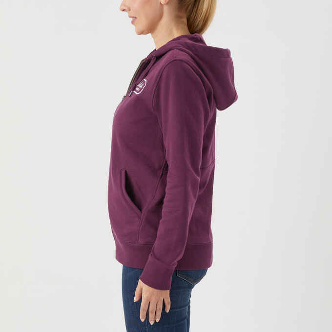 Women's Fleece Full Zip Logo Hoodie | Duluth Trading Company