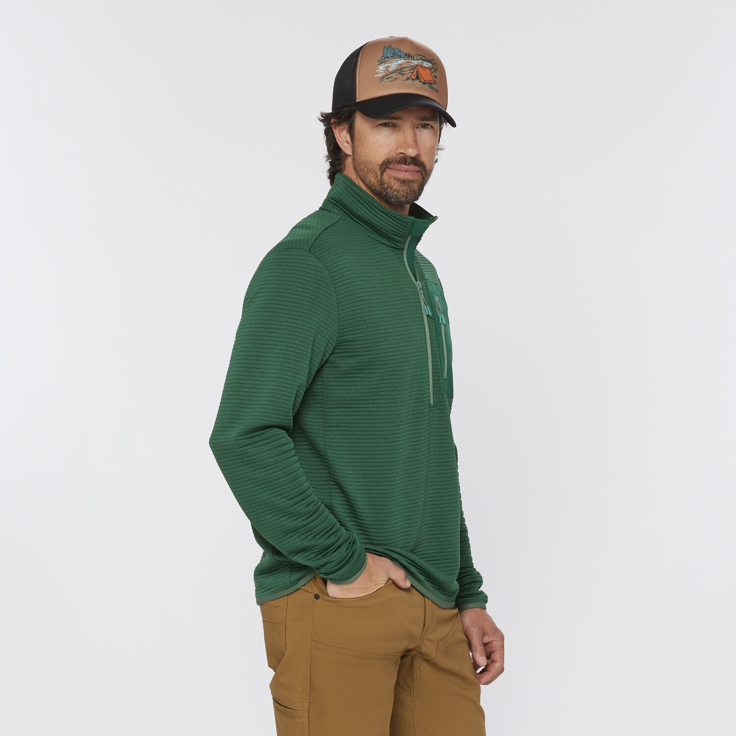 Men's AKHG Blackburn 1/4 Zip Mock | Duluth Trading Company