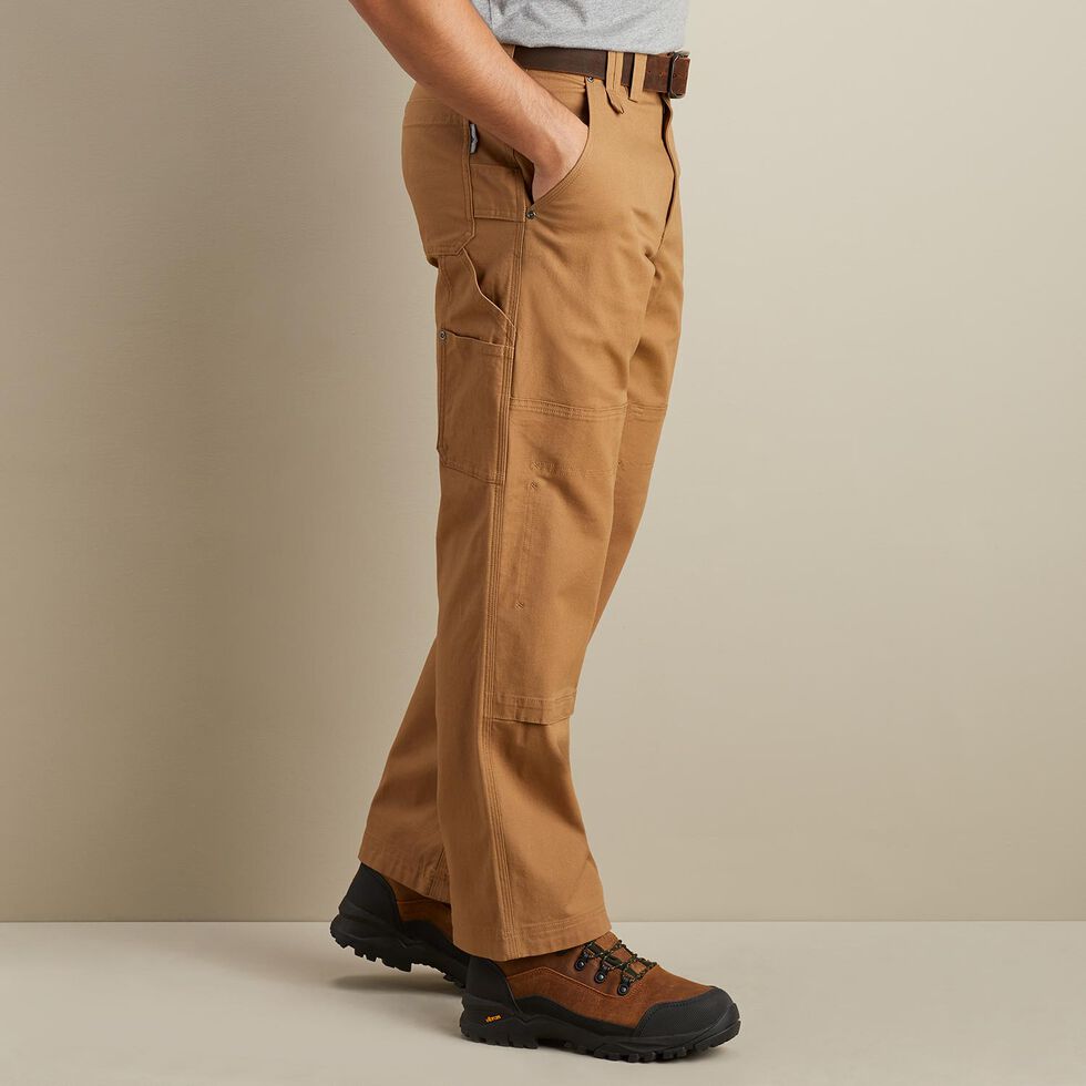 Men's DuluthFlex Fire Hose Relaxed Fit Carpenter Pants With Knee Pad  Pouches