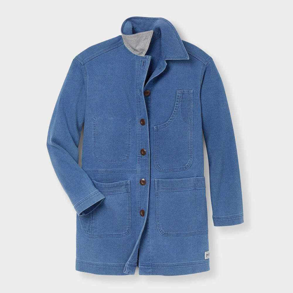 Women's Indigo Chore Duster Main Image