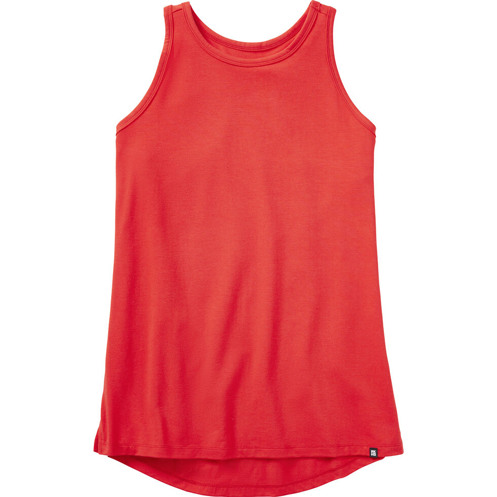 Racerback Tank in Cosmic Garden – Hand-Dyed Bamboo Cotton - Small