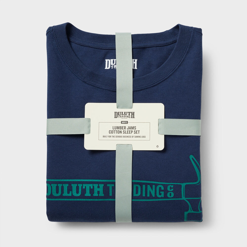 Men's Lumber Jams Cotton Sleep Set Main Image