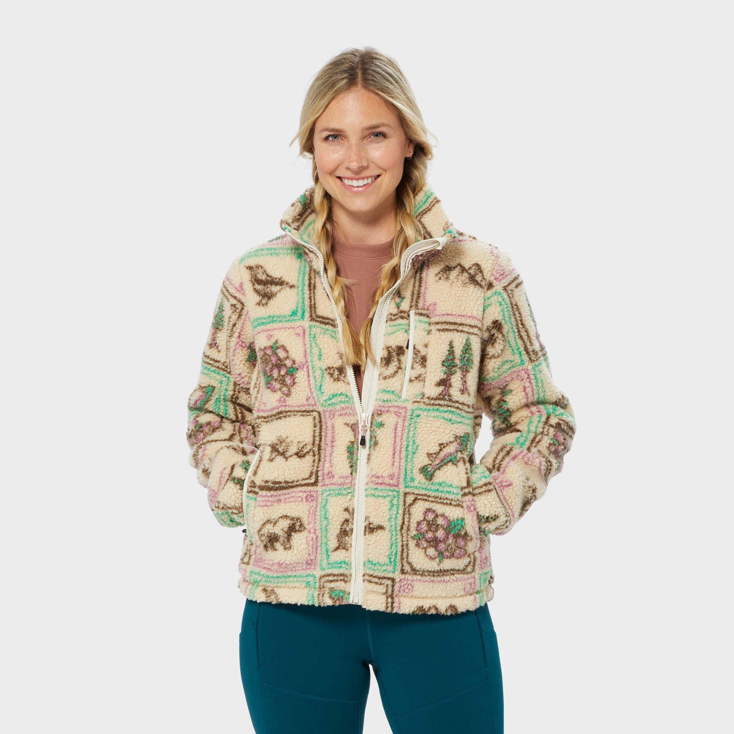 Women's AKHG Kindler Pile Fleece Full Zip Jacket | Duluth Trading