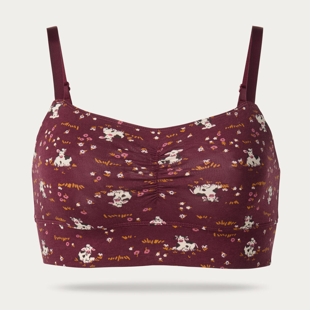 Women's Free Range Organic Cotton Bralette Main Image