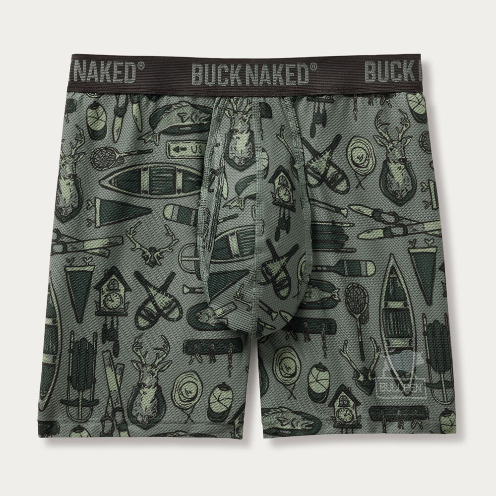 Men's Buck Naked Bullpen Boxer Briefs Main Image