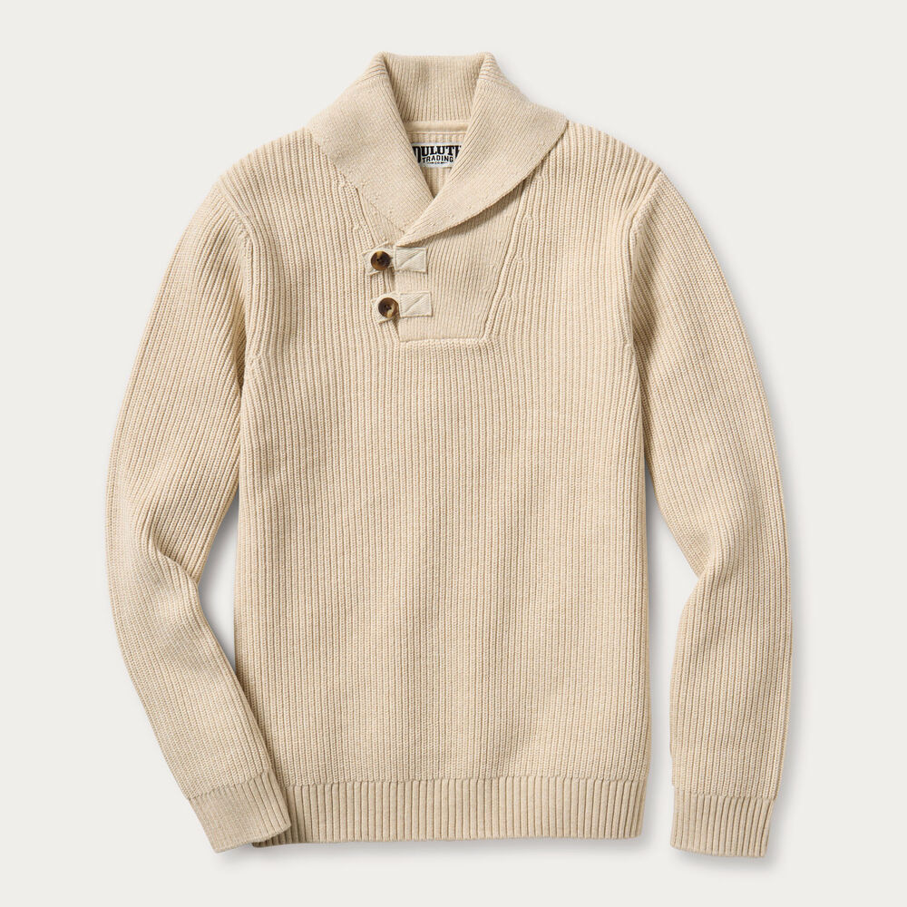 Men's Duluth Brigadier Shawl Collar Sweater Main Image