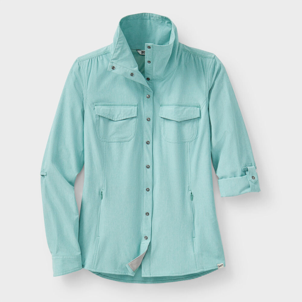 Women's Sol Survivor Sun Protection Shirt Jac LSS LRG Main Image