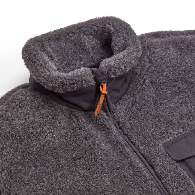 Men's Best Made Sherpa Wool Fleece Full Zip Jacket | Duluth Trading Company
