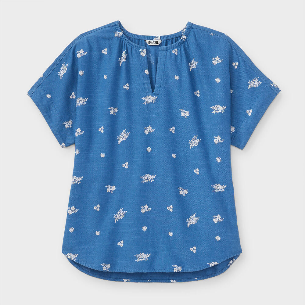 Women's Indigo Twill SS Shirt Main Image