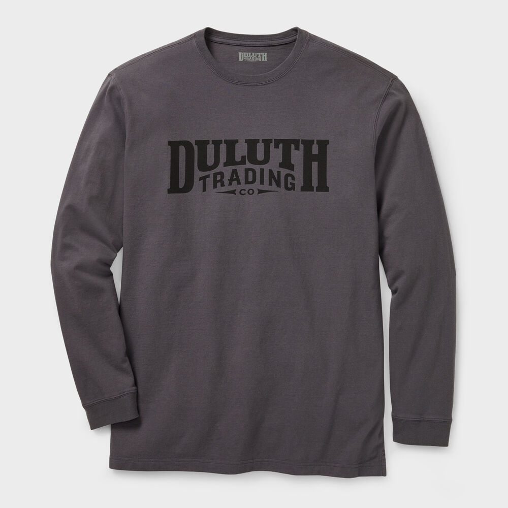 Men's Longtail T Relaxed Fit LS Logo T-Shirt Main Image