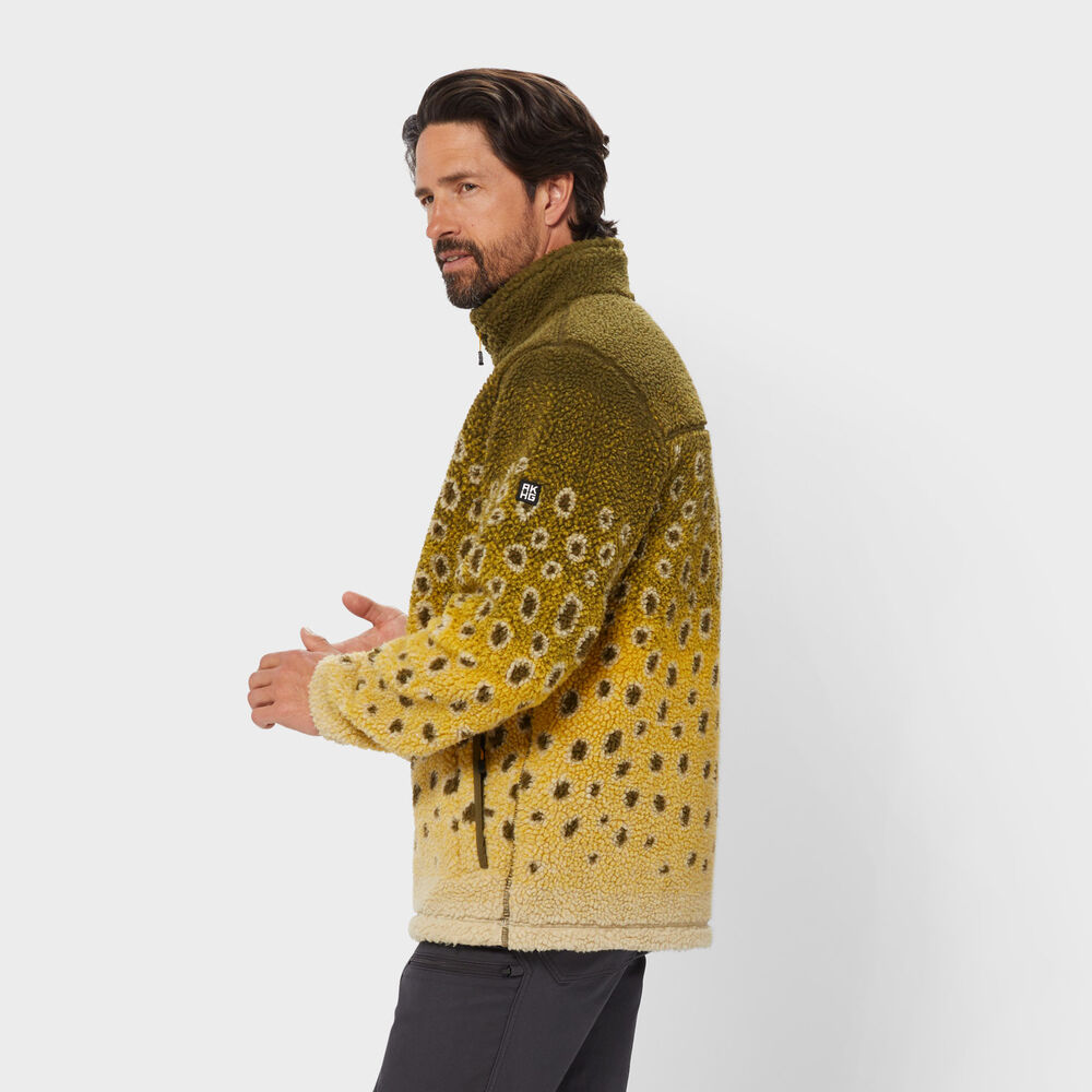 Men's AKHG Kindler Pile Fleece Full Zip Jacket Main Image