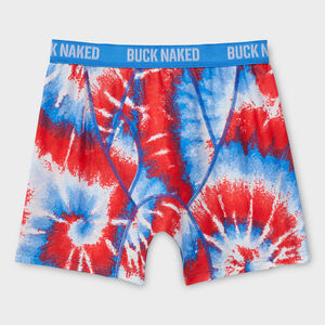 Men's Buck Naked Pattern Boxer Briefs