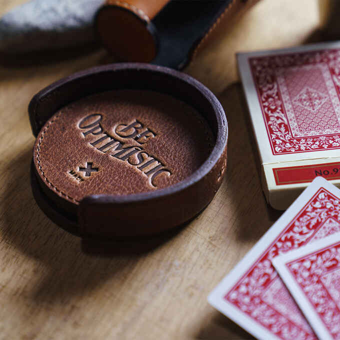 Best Made Leather Coasters