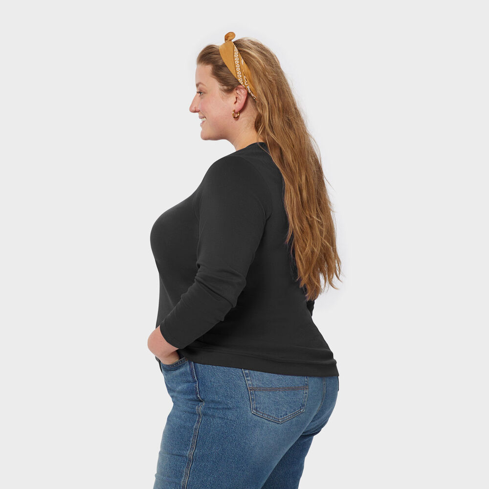 Women's Plus Longtail T Long Sleeve Crew Main Image