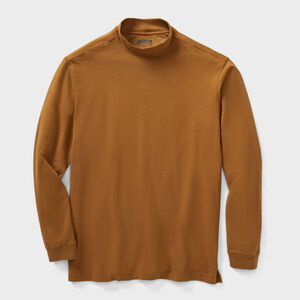  Men's Longtail T Relaxed Fit Mock Turtleneck