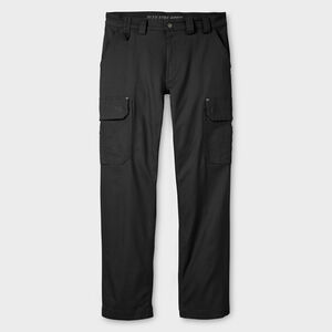 Men's DuluthFlex Fire Hose Relaxed Fit Cargo Work Pants BLK 037 034