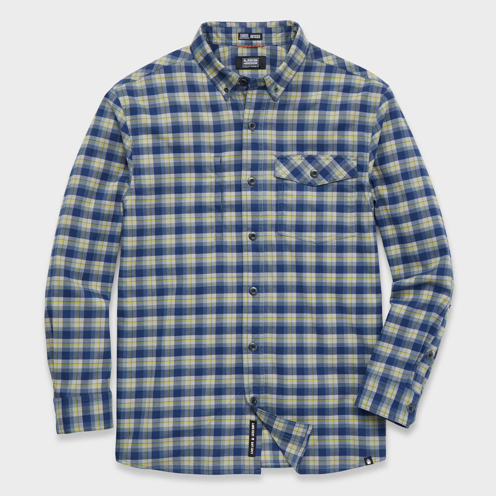 Men's AKHG Boar's Nest Relaxed Fit Flannel Shirt Main Image
