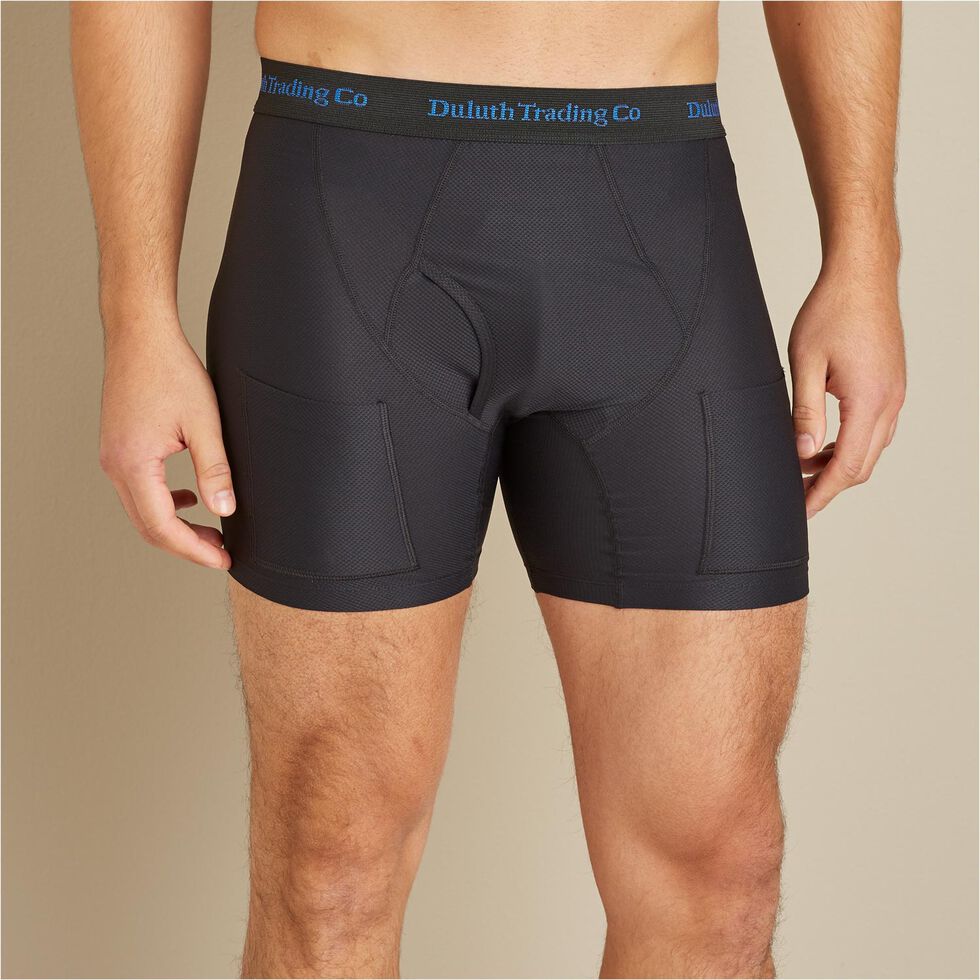 Men's Buck Naked Travel Boxer Briefs | Duluth Trading Company