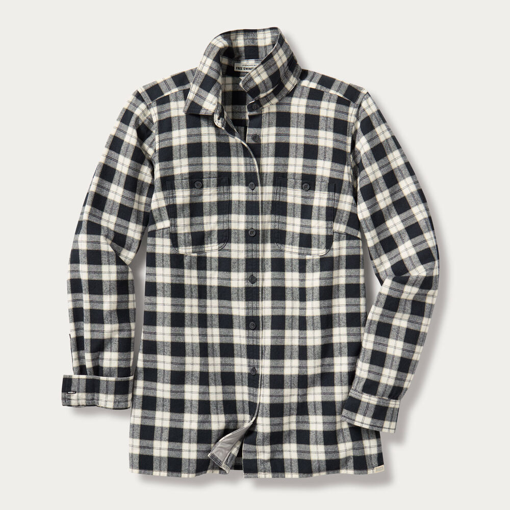 Women's Free Swingin' Flannel Shirt Main Image