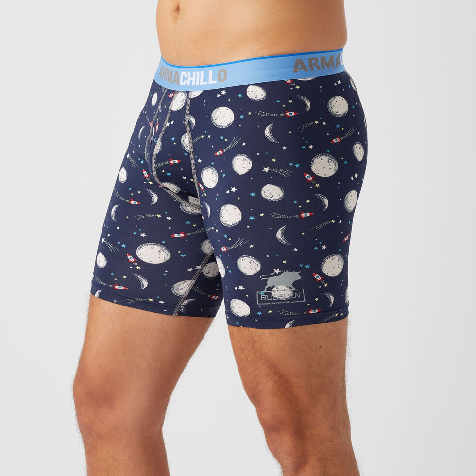 Duluth Trading Co Mens Armachillo Cooling Print Boxer Briefs Tree Farm  32811