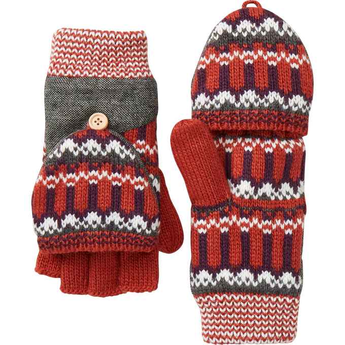 Women's Fair Isle Convertible Mittens | Duluth Trading Company