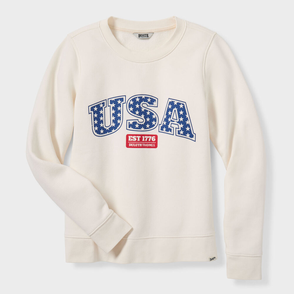Women's Duluth Heritage Crewneck Sweatshirt Main Image